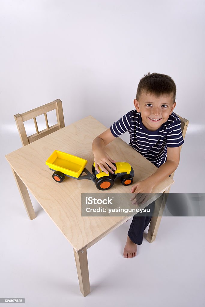 Nursery School Child Series 4-5 Years Stock Photo