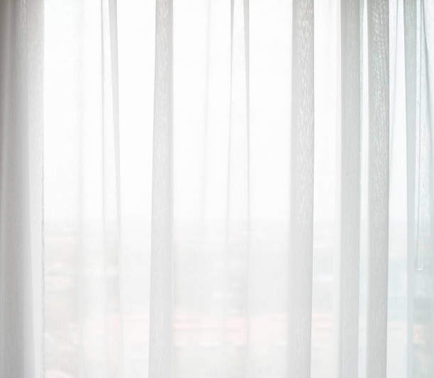 istock Curtain interior decoration in living room 1348078813