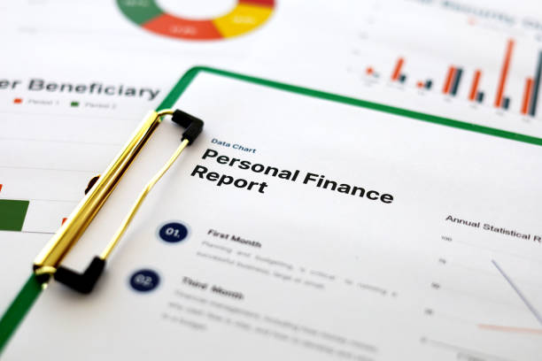 istock Presentation Personal Finance Report Spreadsheet Plannnig Statistics 1348084963
