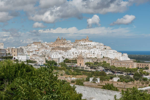 istock Ostuni Puglia streets buildings 1348085019