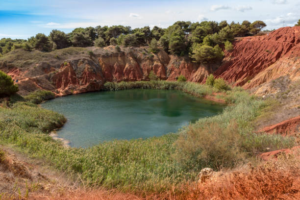 istock Otranto Puglia bauxite lake 1348085275