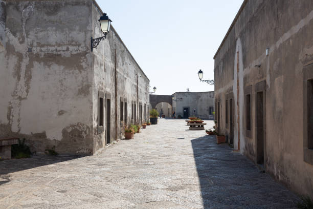 istock Sant Elmo street in Naples, Italy 1348091111