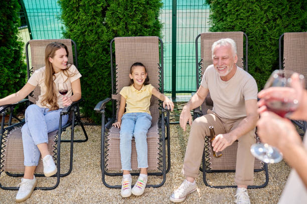 istock Family gathered together and spending a good time 1348092245