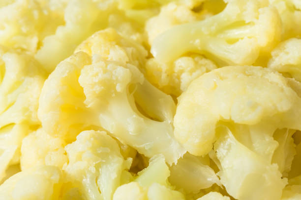 istock Homemade Organic Steamed Cauliflower 1348099320