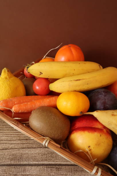 istock Fresh fruits and vegetables. 1348108283