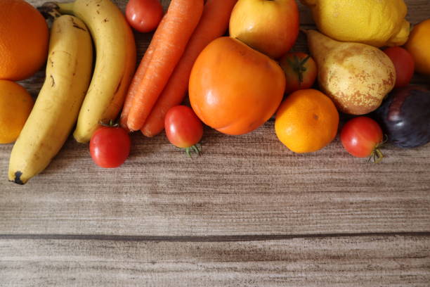 istock Fresh fruits and vegetables. 1348108298