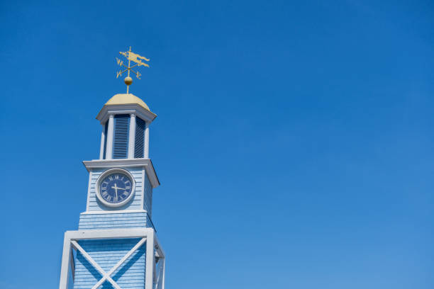 The Dockyard Clock at the Halifax Waterfront, Nova Scotia, Canada