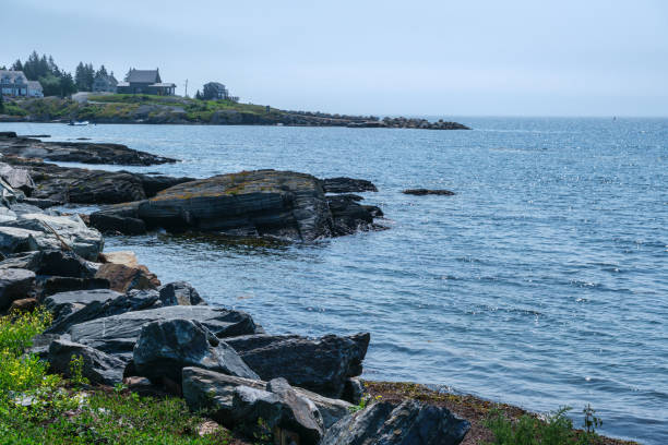 istock Blue Rocks community in Lunenburg District. 1348112337