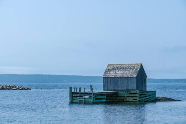 istock Fisherman hut in Blue Rocks community 1348112496