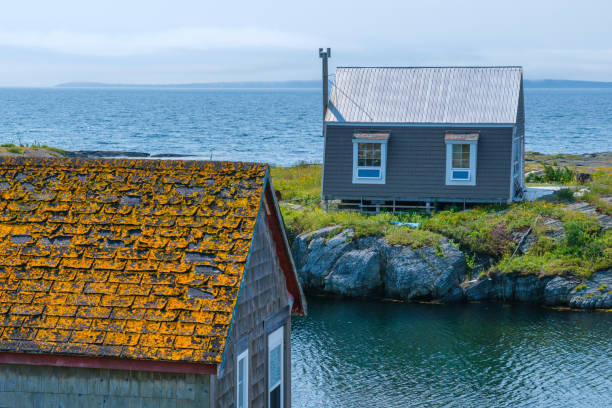 istock Blue Rocks community in Lunenburg District. 1348112543