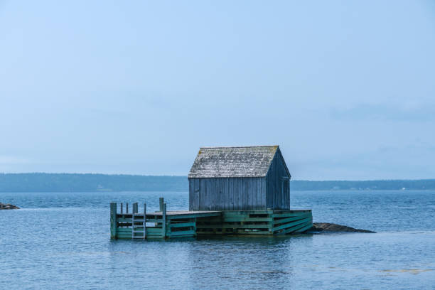istock Fisherman hut in Blue Rocks community 1348113200