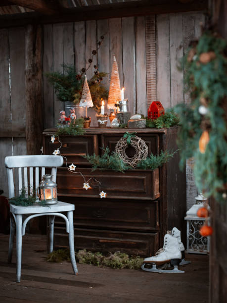 istock Christmas decoration with your own hands 1348115405