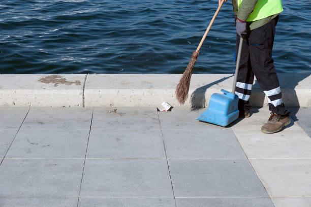 istock Streetcleaner, scavenger, garbageman, dustman, sweeper. 1348119438