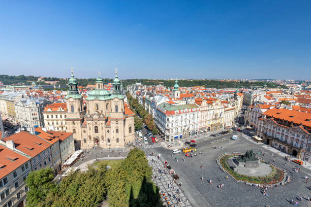 istock View From the Astronomical Clock in Prague, Czechia. 1348133030