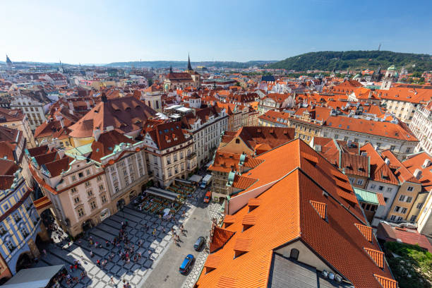 istock View From the Astronomical Clock in Prague, Czechia. 1348133052