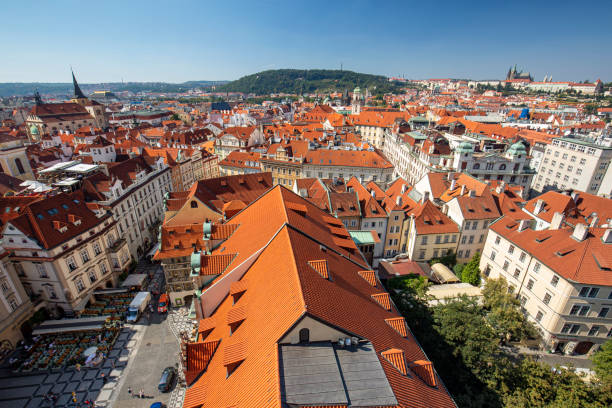 istock View From the Astronomical Clock in Prague, Czechia. 1348133060