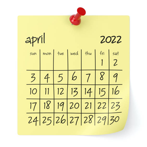 istock April 2022 Calendar 1348134639