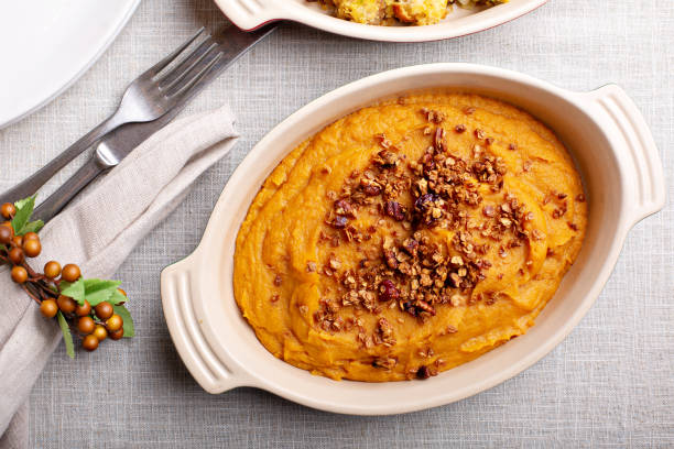 istock Traditional sweet potato casserole 1348136328