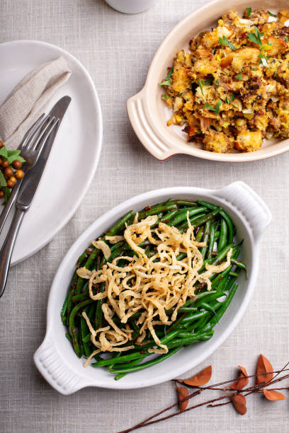 istock Green beans casserole for Thanksgiving 1348136406