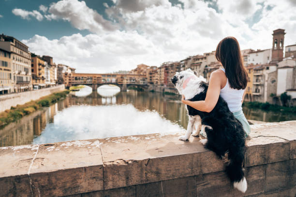 istock tourist in florence with a dog 1348136430