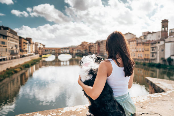 istock tourist in florence with a dog 1348136542