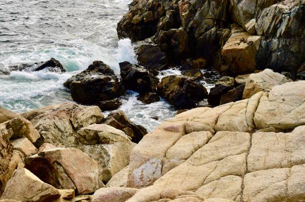 istock Rocky Coastline in New England 1348138153