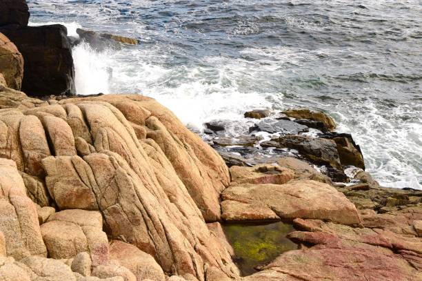 istock Rocky Coastline in New England 1348138154