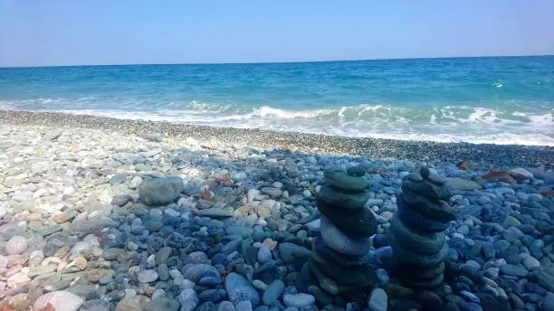 Photo of A day on a pebble beach