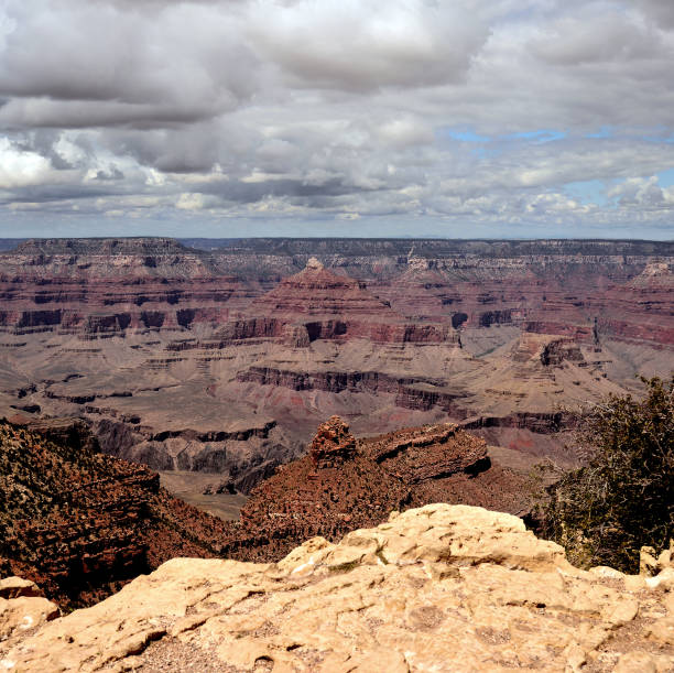 wielki kanion arizona - national landmark outdoors black and white horizontal zdjęcia i obrazy z banku zdjęć