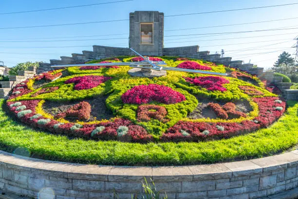 Photo of Floral Clock at Queenston, Niagara Falls, Canada.
