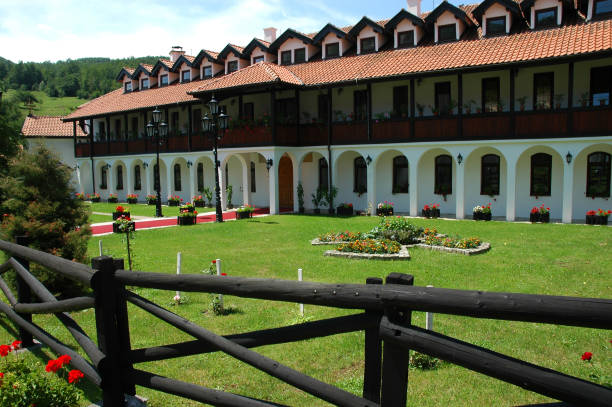 istock Stays of Monastery Mileseva in Serbia 1348142000