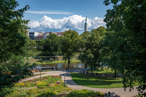 Bastejkalns Park - Riga, Latvia