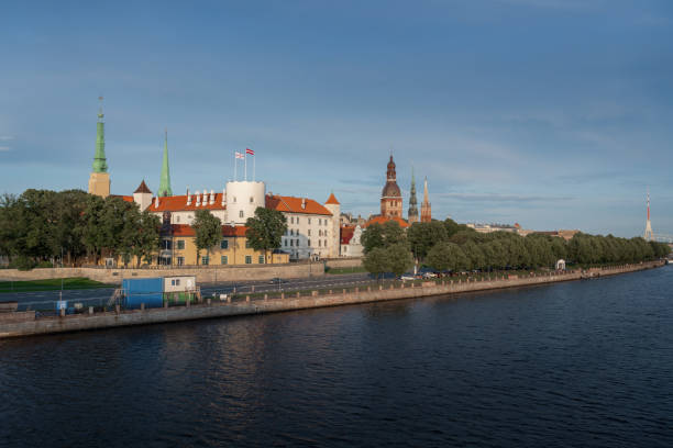 istock Riga Skyline with Riga Castle and Cathedral - Riga, Latvia 1348145491