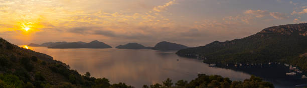 istock Sarsala Bay Panorama in Dalaman, Mugla, Turkey 1348146295