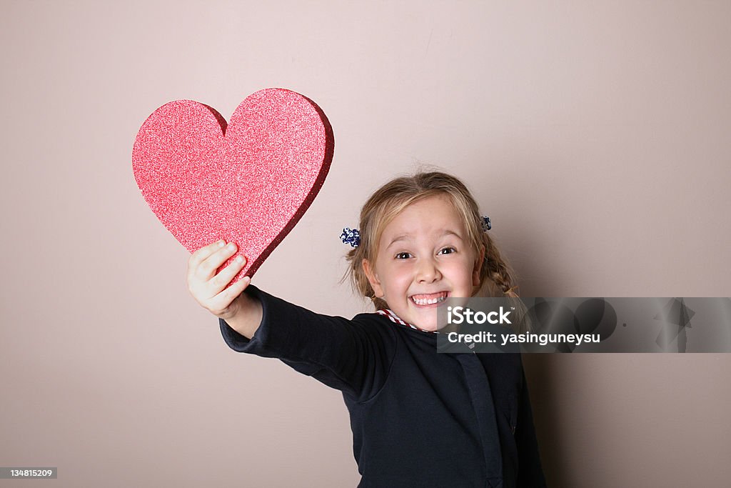 Dar o meu coração - Royalty-free Criança Foto de stock