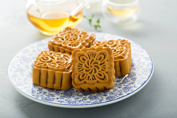 istock Mooncakes for the mid Autumn festival 1348158123