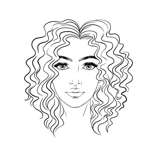 Drawing Of The Hair Style Samples For Women Illustrations, Royalty-Free  Vector Graphics & Clip Art - iStock
