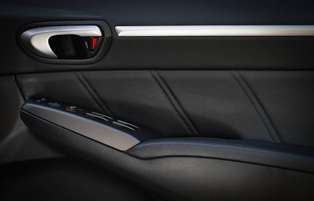 Interior of a modern car Interior of a modern car car door panels stock pictures, royalty-free photos & images