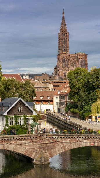 istock View of the Strasbourg's cathedral in Alsace 1348191027