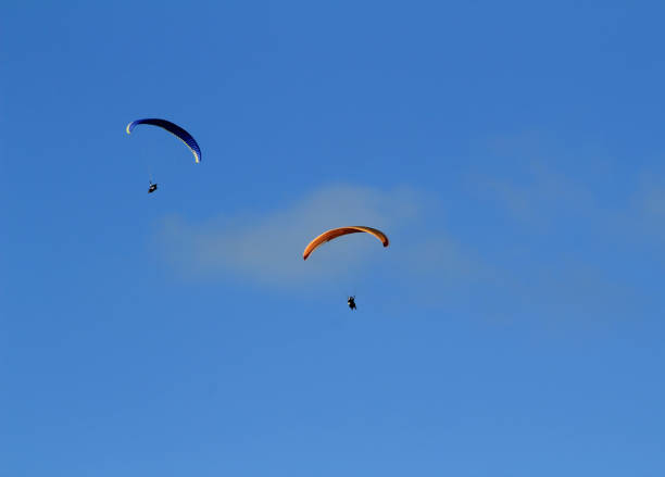 istock People paragliding on Santa Pola coast under blue sky 1348191065