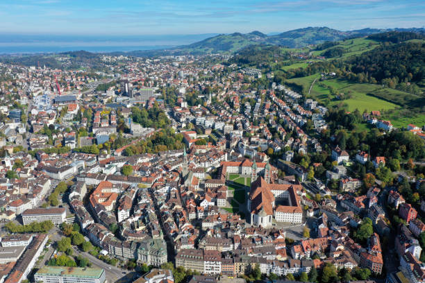 istock St.Gallen City View 1348196397