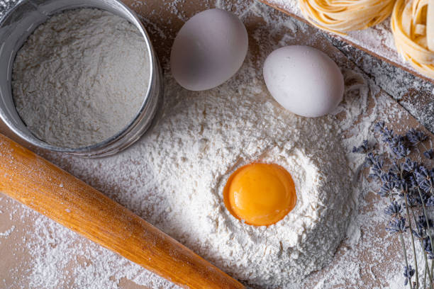 istock Homemade fettuccine pasta 1348202358