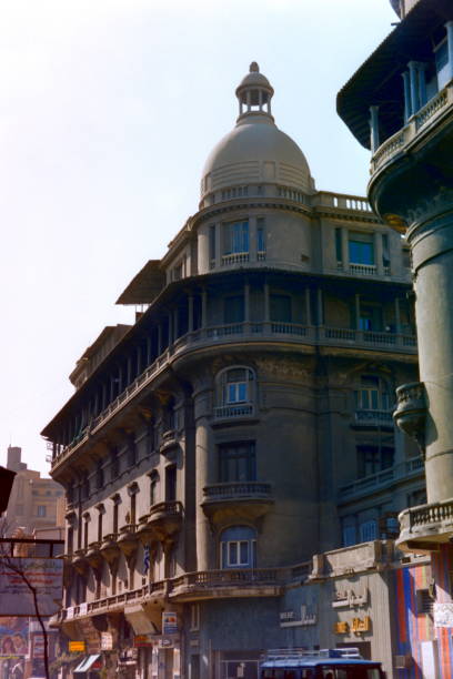 istock The nineties. Old french architecture. Cairo, Egypt 1991. 1348203815