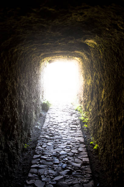 istock Light at the end of the tunnel 1348214813