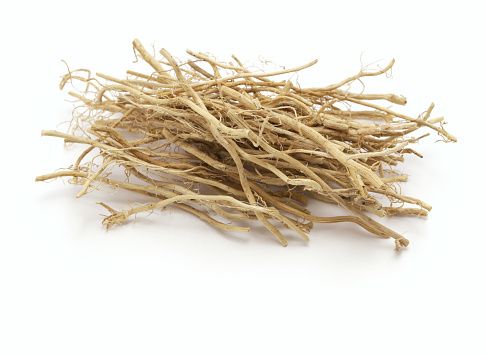 dried vetiver roots, fragrance material