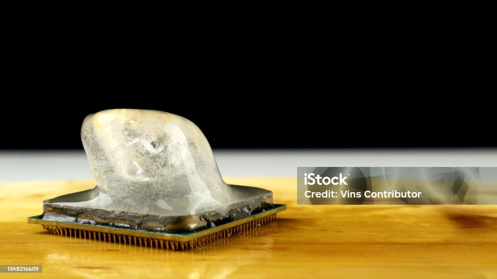 Cpu Ice Ice Melting On Cpu Experiment With Switching The High Temperature ...