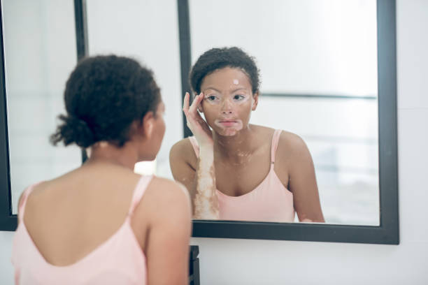 istock A cute mulatta in bathroom in the morning 1348226995