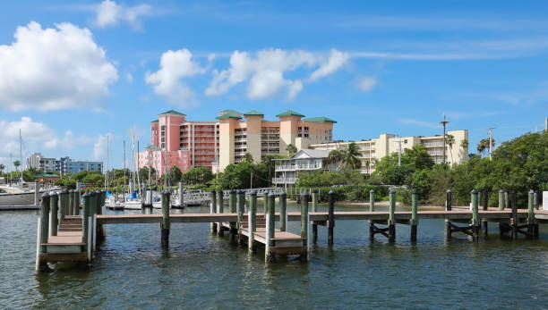 istock Fort Myers Beach Homes & Docks 1348227159