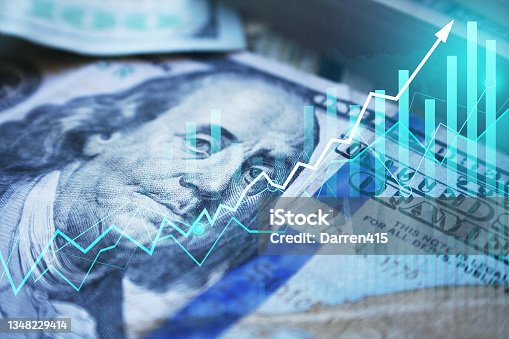 istock Business And Finance Concept Of A Bull Market Trend High Quality 1348229414