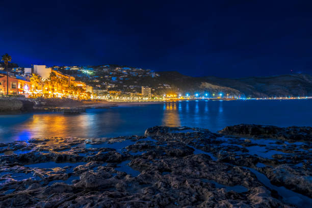 istock Javea Port looking out over Javea Bay to the harbour beyond. 1348229528